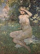 E.Phillips Fox The Bathers painting